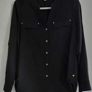 Calvin Klein Black Blouse